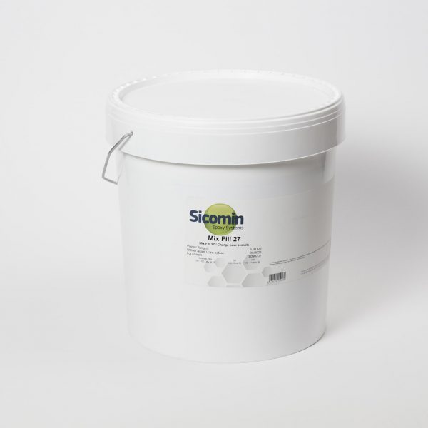 mixfill 27 sicomin carga polvo blanco para resina y hacer una masilla facil de lijar